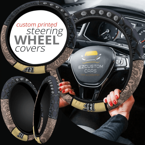 misa amane anime steering wheel cover death note car accessories w8vow