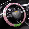 Mitsuri Kanroji Anime Steering Wheel Cover Custom Anime Demon Slayer Car Accessories