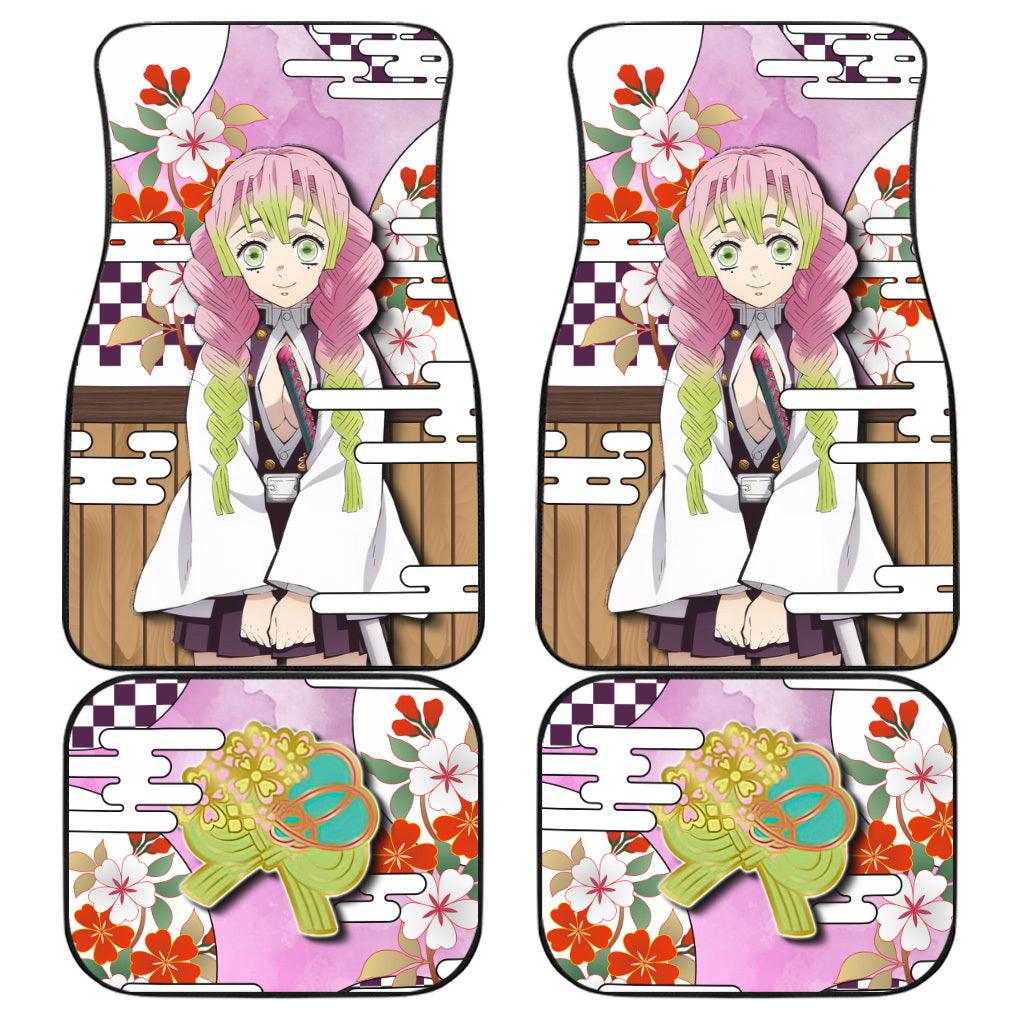 Mitsuri Kanroji Demon Slayer Car Floor Mats Mitsuri Kanroji Demon Slayer Car Floor Mats