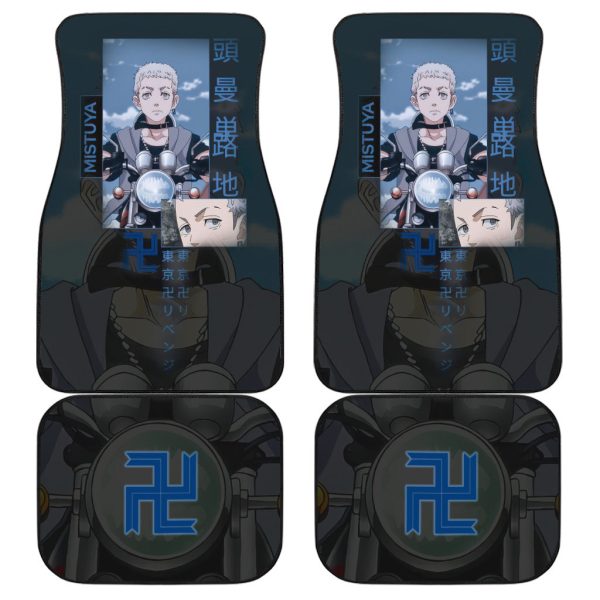 Mitsuya Car Floor Mats Custom Tokyo Revengers Anime Car Accessories Mitsuya Car Floor Mats Custom Tokyo Revengers Anime Car Accessories