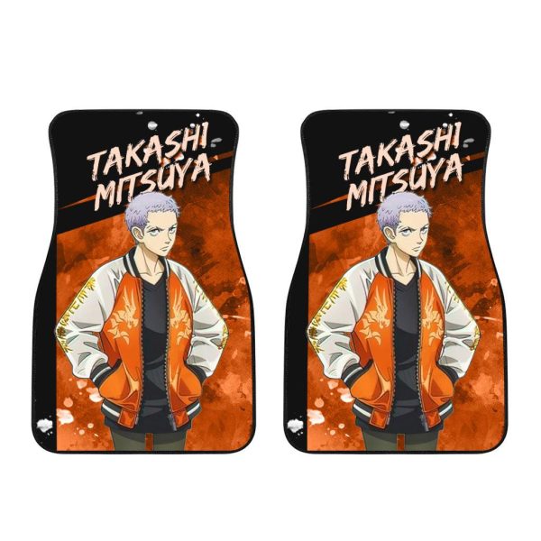 Mitsuya Car Floor Mats Custom Tokyo Revengers Anime Car Accessories