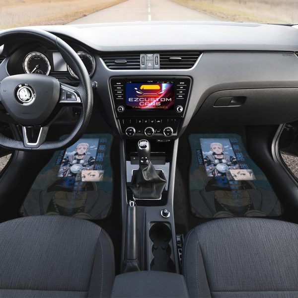 mitsuya car floor mats custom tokyo revengers anime car accessories i5zwv