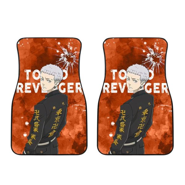 mitsuya car floor mats custom tokyo revengers anime car accessories psdd9