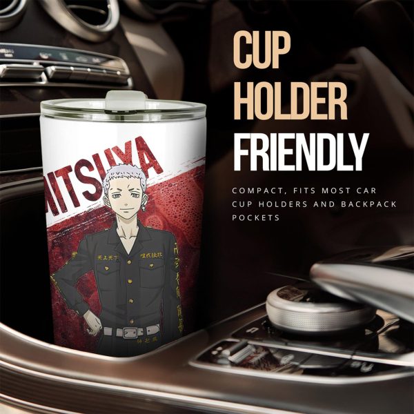 mitsuya car tumbler cup custom tokyo revenger anime car accessories bf3gy