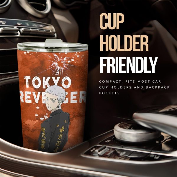 mitsuya car tumbler cup custom tokyo revenger anime car accessories c5k91
