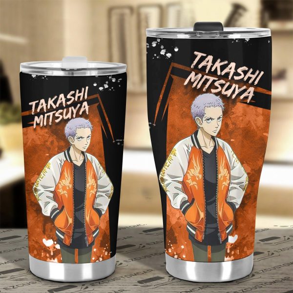 mitsuya car tumbler cup custom tokyo revenger anime car accessories jvqpe