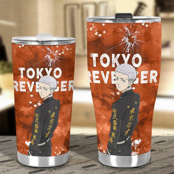 mitsuya car tumbler cup custom tokyo revenger anime car accessories otc2q