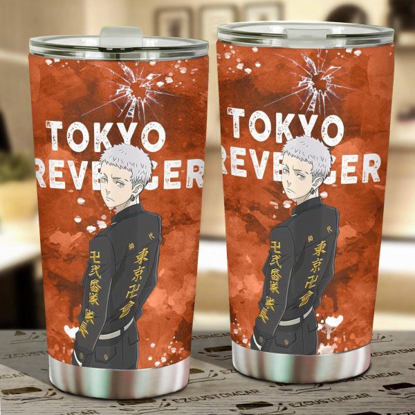 Mitsuya Car Tumbler Cup Custom Tokyo Revenger Anime Car Accessories