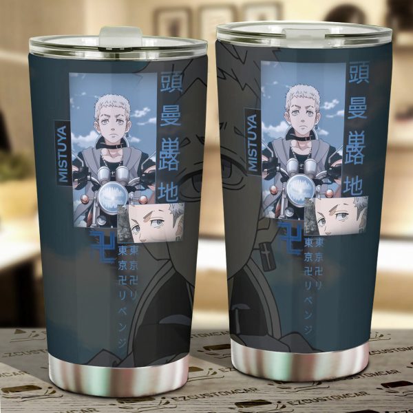 Mitsuya Car Tumbler Cup Custom Tokyo Revenger Anime Car Accessories