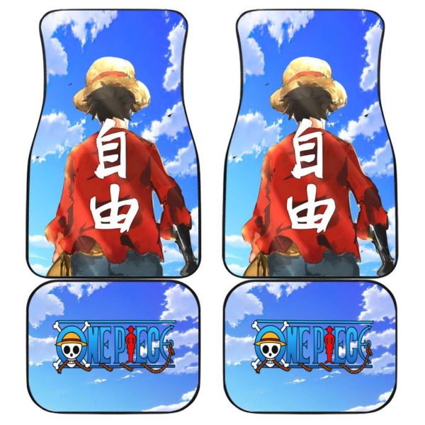 Monkey D. Luffy Car Floor Mats Custom Luffy Quote Car Accessories