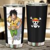 Monkey D. Luffy Car Tumbler Cup One Piece Anime Car Accessories