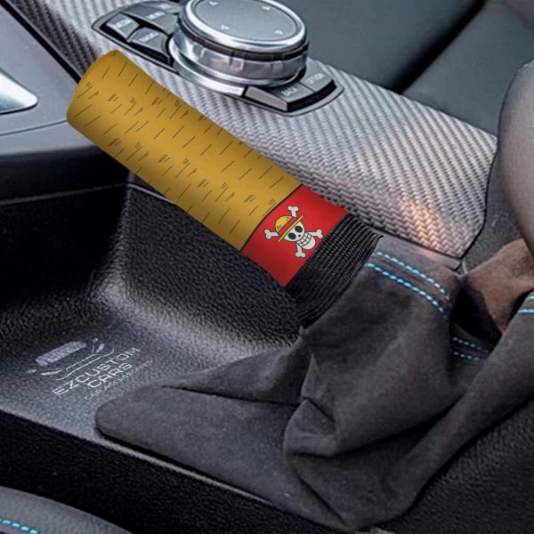 monkey d luffy mugiwara one piece shift knobs car covers set custom anime car accessories 53z4s