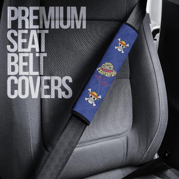 monkey d luffy seat belt covers custom luffy quote car accessories fgaev