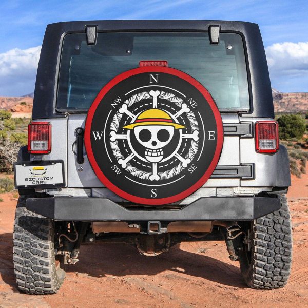 Monkey D. Luffy Spare Tire Cover Custom One Piece Anime Car Accessories