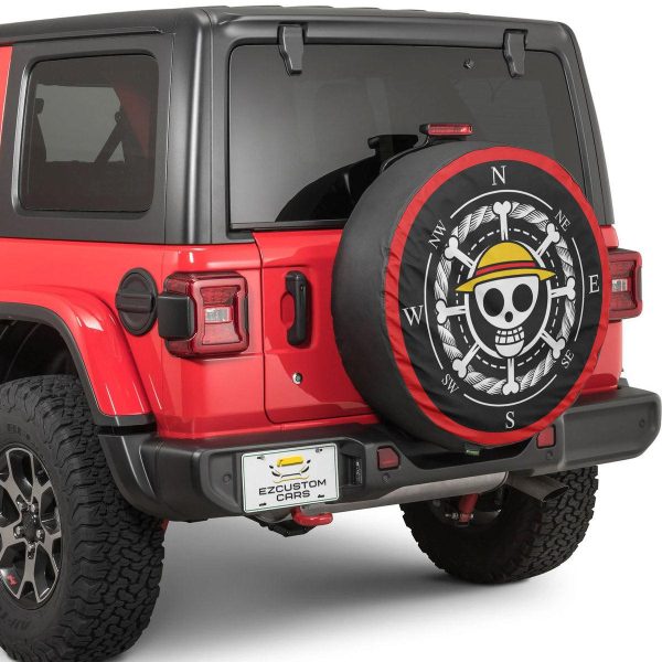 monkey d luffy spare tire cover custom one piece anime car accessories veylf