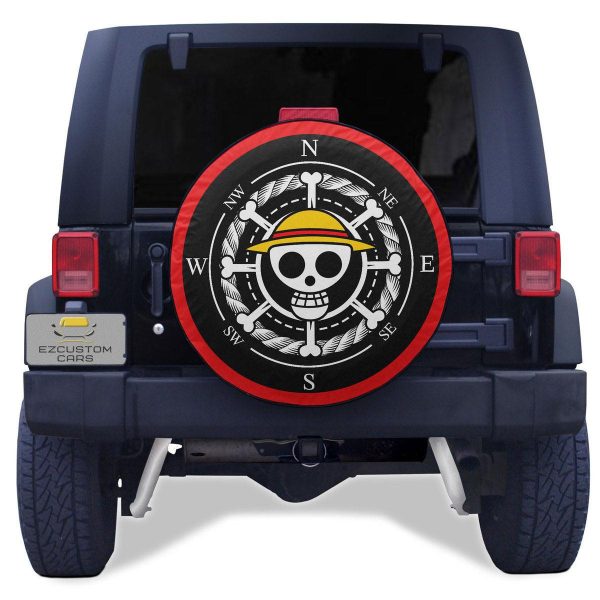 Monkey D. Luffy Spare Tire Cover Custom One Piece Anime Car Accessories