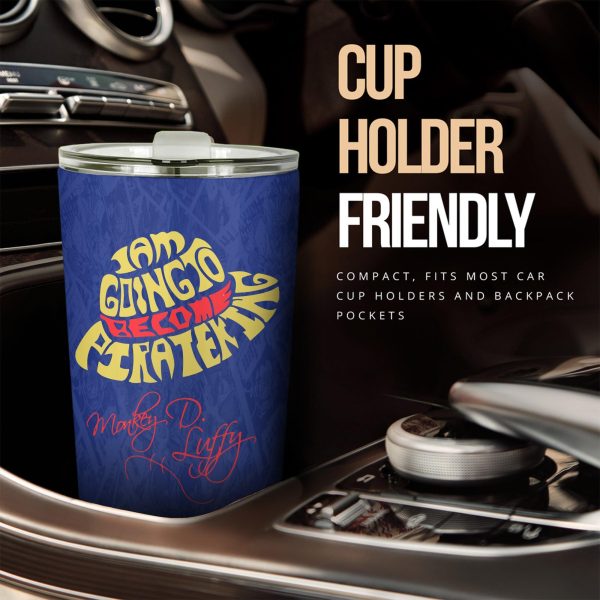 monkey d luffy stainless steel tumbler custom luffy quote car accessories eeb6l