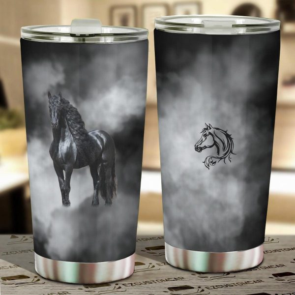 Morgan Horse Car Tumbler Cup Custom Horse Car Accessories