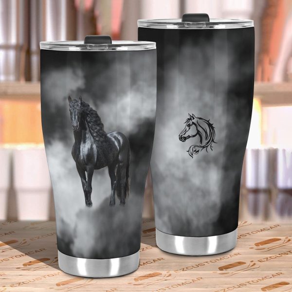 morgan horse car tumbler cup custom horse car accessories hrkmq