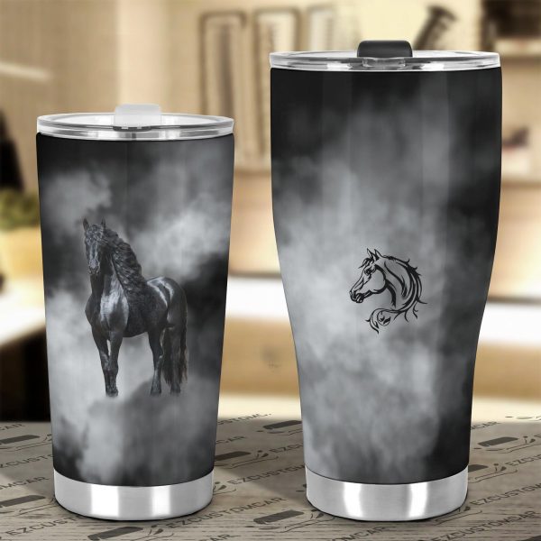 morgan horse car tumbler cup custom horse car accessories yoe8f