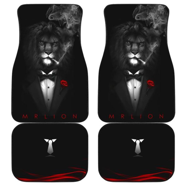 The King Lion Car Floor Mats Custom Lion Car Accessories
