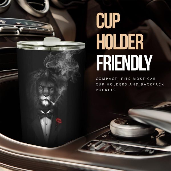 mr lion car tumbler cup custom lion car accessories sfwkd