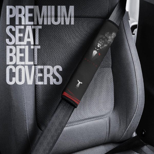 mr lion seat belt covers custom lion car accessories mgezv