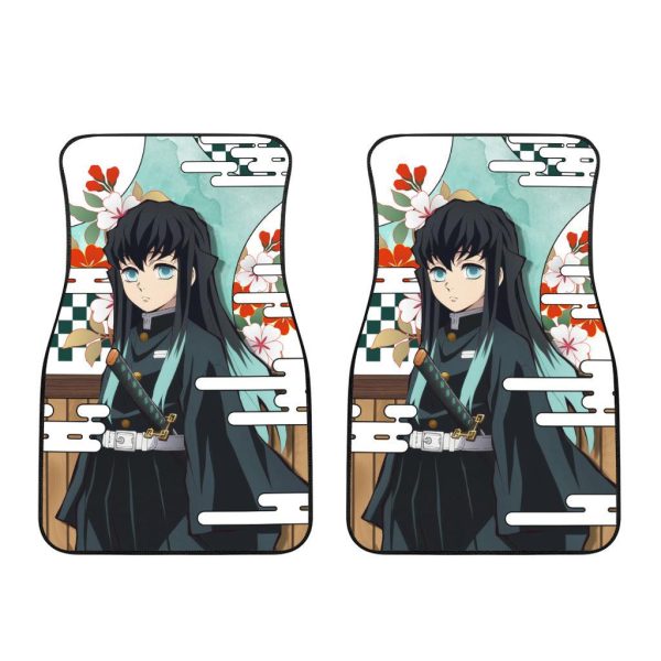 Muichiro Tokito Demon Slayer Car Floor Mats 1 muichiro tokito demon slayer car floor mats lbnhu