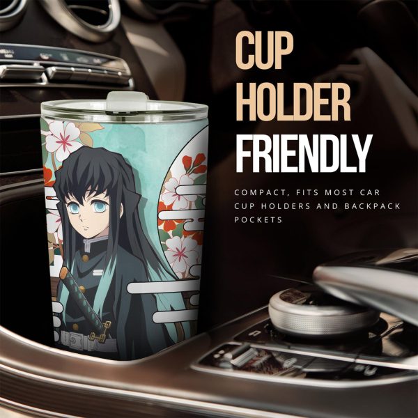 muichiro tokito tumbler cup custom demon slayers anime car accessories fiubt