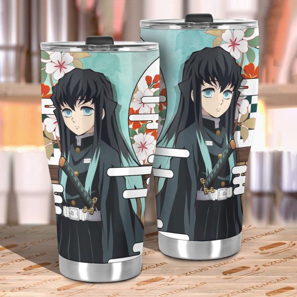 muichiro tokito tumbler cup custom demon slayers anime car accessories o2rsj