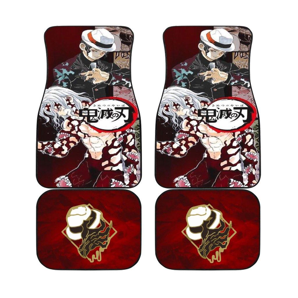 Muzan Car Floor Mats Demon Slayer Car Floor Mats Muzan Car Floor Mats Demon Slayer Car Floor Mats