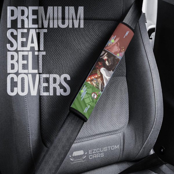Demon Slayers Car Seat Covers Muzan
