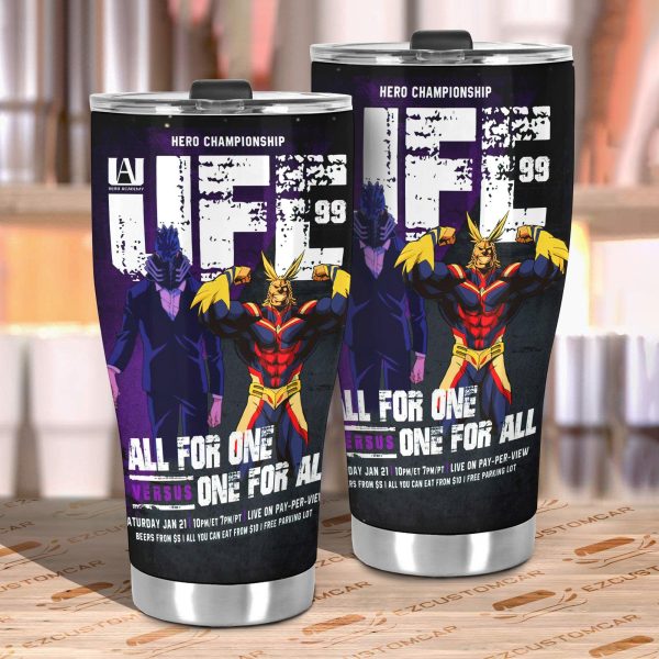 my hero academia all for one car tumbler cup anime car accessories hqkq5