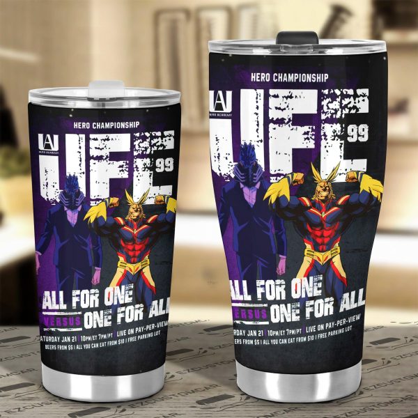 my hero academia all for one car tumbler cup anime car accessories k9nv0