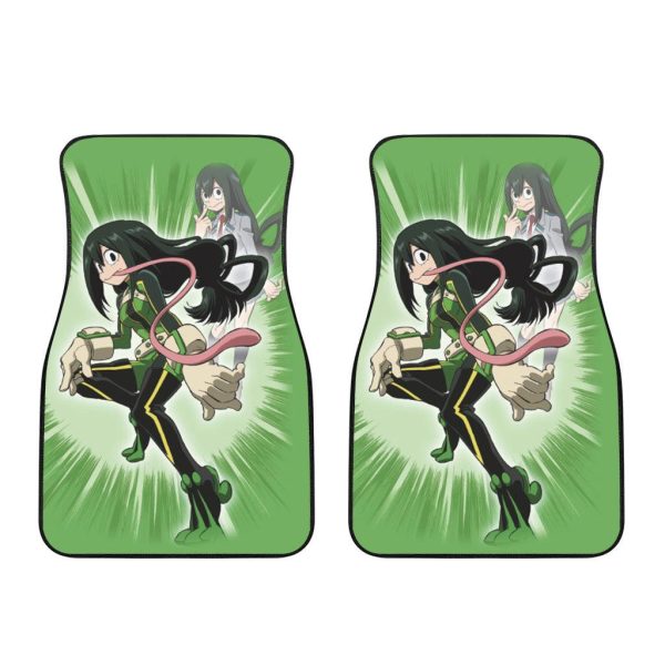 my hero academia anime car floor mats car accessories asui tsuyu mha tdtft