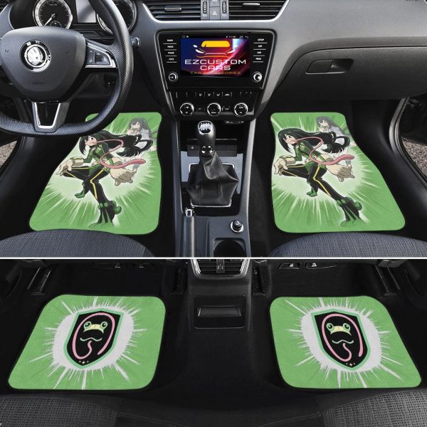 my hero academia anime car floor mats car accessories asui tsuyu mha w1taq