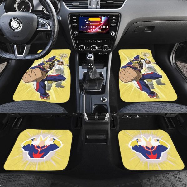 my hero academia anime car floor mats car accessoriesall might mha ulryb