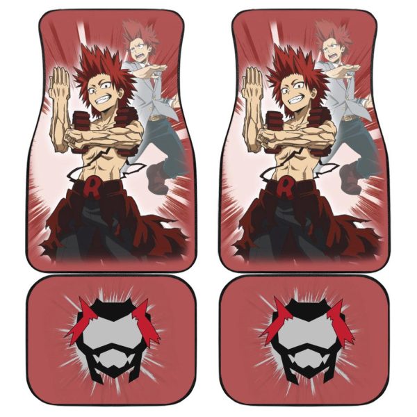 Kirishima eijirou Car Floor Mats Custom MHA Anime Car Accessories