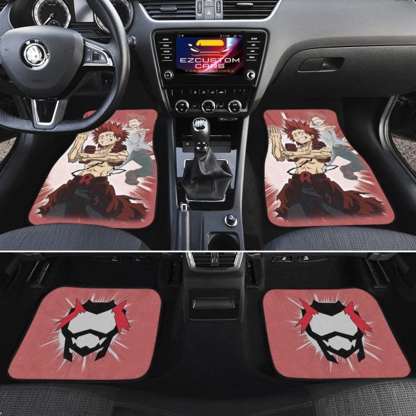 my hero academia anime car floor mats car accessorieseijiro kirishima mha veknr