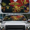 My Hero Academia Anime Car Windshield Sun Shade MHA Anime Car Accessories