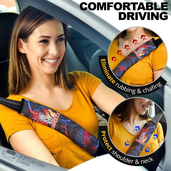 My Hero Academia Anime Seat Belt Covers Shoto Todoroki MHA