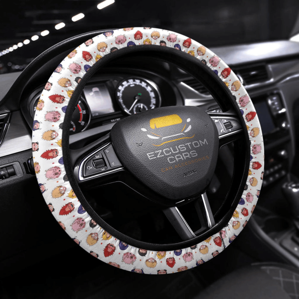 Present Mic My Hero Academia Anime Steering Wheel Cover Custom Anime Car Accessories