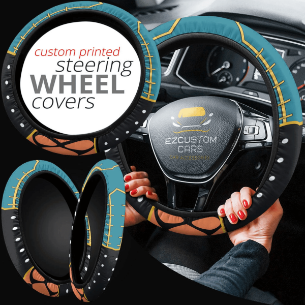 my hero academia anime steering wheel cover custom itsuka kendo anime car accessories 7fvux
