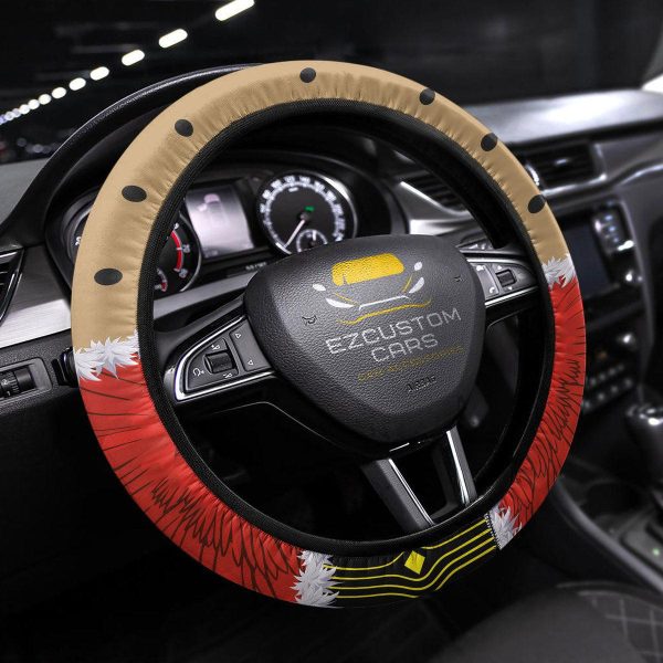 My Hero Academia Anime Steering Wheel Cover Custom Momo Yaoyorozu Anime Car Accessories