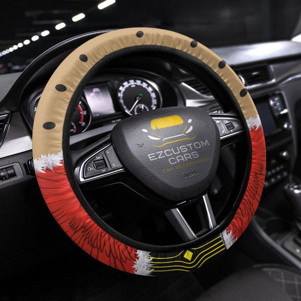 My Hero Academia Anime Steering Wheel Cover Custom Itsuka Kendo Anime Car Accessories