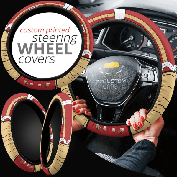 my hero academia anime steering wheel cover custom momo yaoyorozu anime car accessories gcpnv
