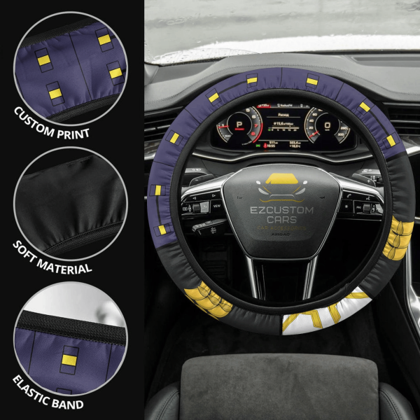 my hero academia anime steering wheel cover custom tamaki amajiki anime car accessories m2lqy
