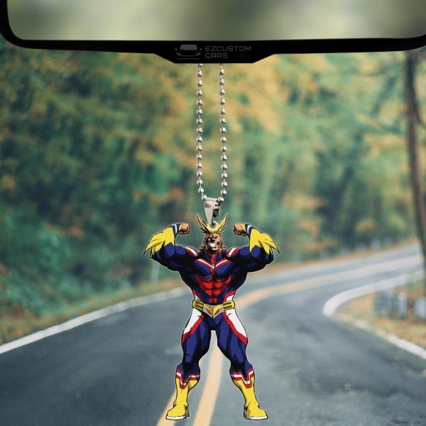 my hero academia car accessories anime car ornament all might p4aus