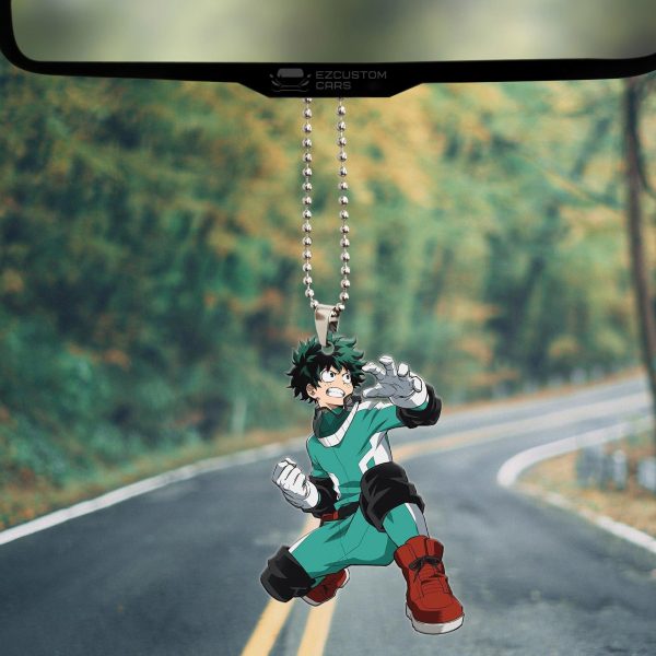 my hero academia car accessories anime car ornament deku dyuwu