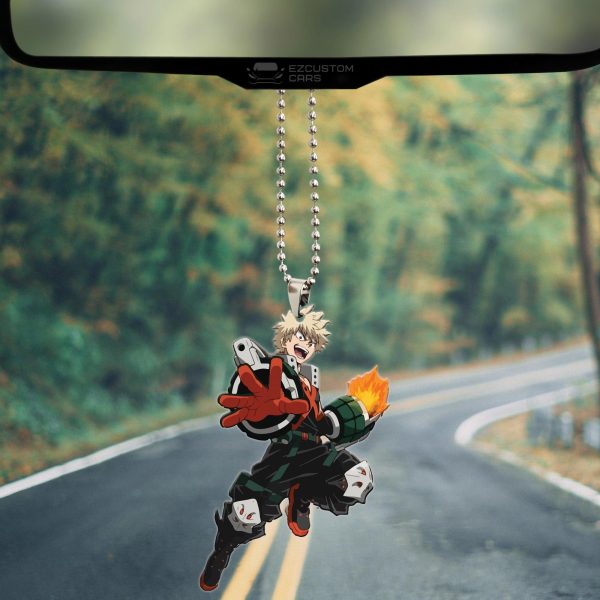 my hero academia car accessories anime car ornament katsuki bakugo rbyaw